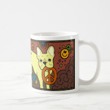 Groovy Frenchie Coffee Mugs