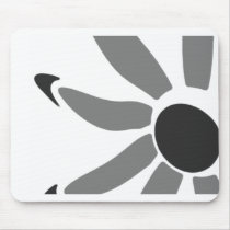 Groovy Graphic Bloom mousepads