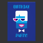 Groovy Guy invitations