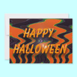 Groovy Halloween Party invitations