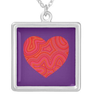 Groovy Heart Necklace necklace