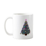 Groovy Hippie Christmas Tree Coffee Mug
