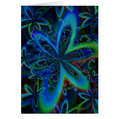 Groovy Kaleidoscope Card by artispower