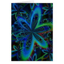 Groovy Kaleidoscope Greeting Cards