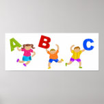 Groovy Letters Print