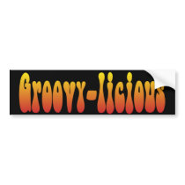 Groovy-licious bumper stickers by melhi_ Groovy-licious bumper stickers