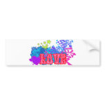 GROOVY LOVE BUMPER STICKERS