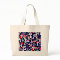 Groovy Mushrooms Tote Bags