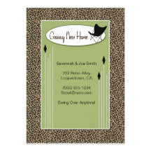 Groovy New Home Moving Announcement