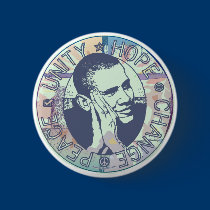 Groovy Obama 2008 Gear buttons