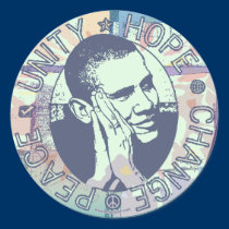 Groovy Obama 2008 Gear stickers
