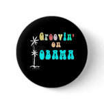 Groovy Obama Button