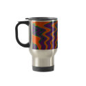 groovy orange purple mugs by DonnaGraysonAbstract groovy orange purple mugs