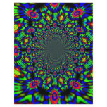 Groovy Paisley Pansies Letterhead Design
