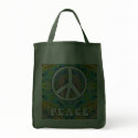 Groovy Peace Dark Bags