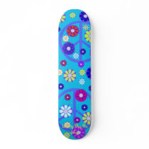 GROOVY PEACE SKATEBOARD - BY LIBERTY DOG PRO SHOP by libertydogmerch GROOVY PEACE SKATEBOARD - BY LIBERTY DOG PRO SHOP