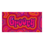GROOVY PICTURE CARD