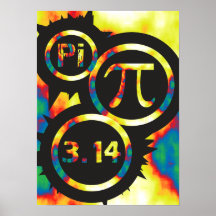 Groovy Pi Canvas Print