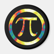 Groovy Pi Refrigerator Magnets
