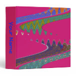 groovy pink binders