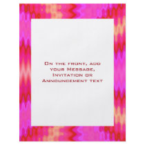 groovy pink flyers by DonnaGraysonAbstract groovy pink flyers
