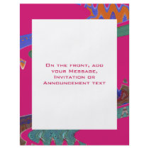 groovy pink flyers by DonnaGraysonAbstract groovy pink flyers