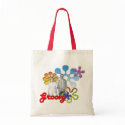 Groovy Pop Art,  Floral Bag