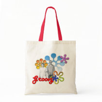 Groovy Pop Art, Floral Bag by RLMdesignes Groovy Pop Art, Floral Bag