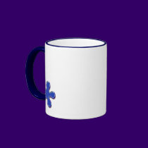 Groovy Pop Art  Mug w/ Acent Flower