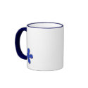 Groovy Pop Art  Mug w/ Acent Flower