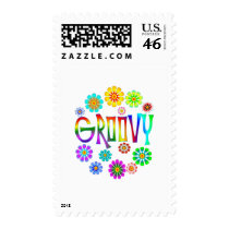 GROOVY POSTAGE STAMPS