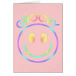 Groovy Rainbow Smiley Note Cards or Greeting Cards