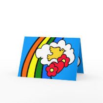 Groovy Retro 70's Birthday Card