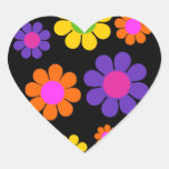 Groovy Retro Flower Power Stickers