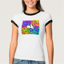 Groovy Scooter Art T-Shirt