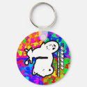 Groovy Scooter keychain