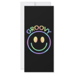Groovy Smiley Face rack cards