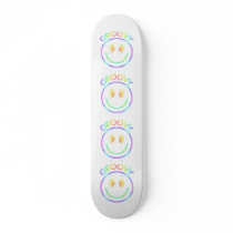 Groovy Smiley Face Skate Boards