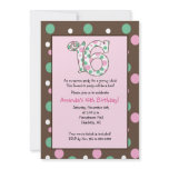 GROOVY Sweet 16 Sixteen Birthday Party invitations