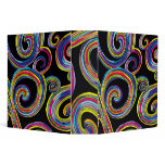 Groovy Swirls ~ Binder Album Retro
