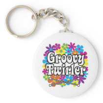 Groovy Twirler Keychains