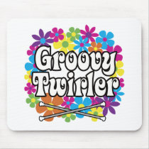 Groovy Twirler mousepads by DanceTwirlObsessions Groovy Twirler mousepads