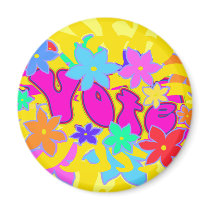 Groovy Vote Magnets