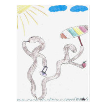 Groovy Worms Post Cards