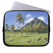 Gros Piton view along the historic trail in Computer Sleeves