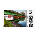 Grosse Ile Parkway Bridge Sunrise Postage Stamps