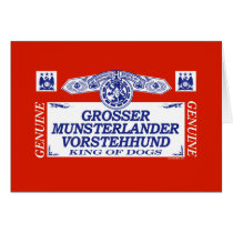 Grosser Munsterlander Vorstehhund cards by dogbreedz Grosser Munsterlander Vorstehhund cards