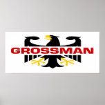Grossman Surname Poster
