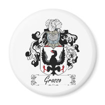 Grosso Family Crest magnets