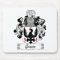 Grosso Family Crest mousepads